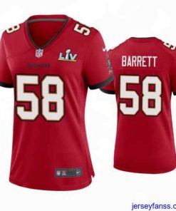 Amazing Shaquil Barrett Buccaneers Red Super Bowl Lv Game Jersey
