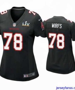 Stylish Tristan Wirfs Buccaneers Black Super Bowl Lv Game Fashion Jersey