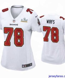 Premium Tristan Wirfs Buccaneers White Super Bowl Lv Game Fashion Jersey