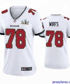 Outstanding Tristan Wirfs Buccaneers White Super Bowl Lv Game Jersey