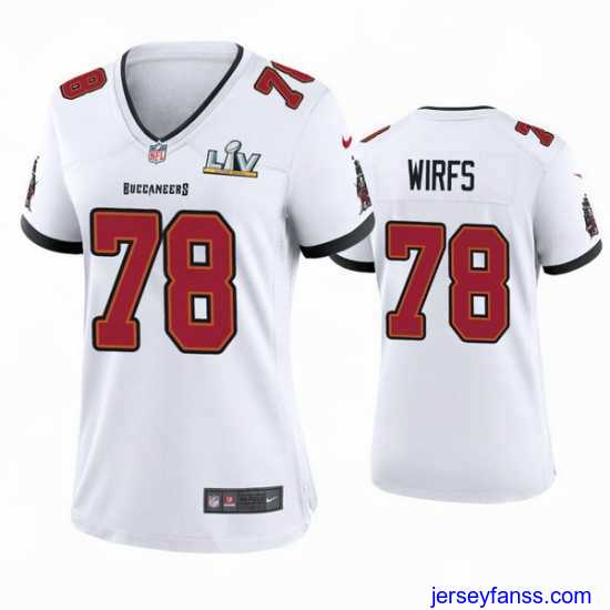 Outstanding Tristan Wirfs Buccaneers White Super Bowl Lv Game Jersey