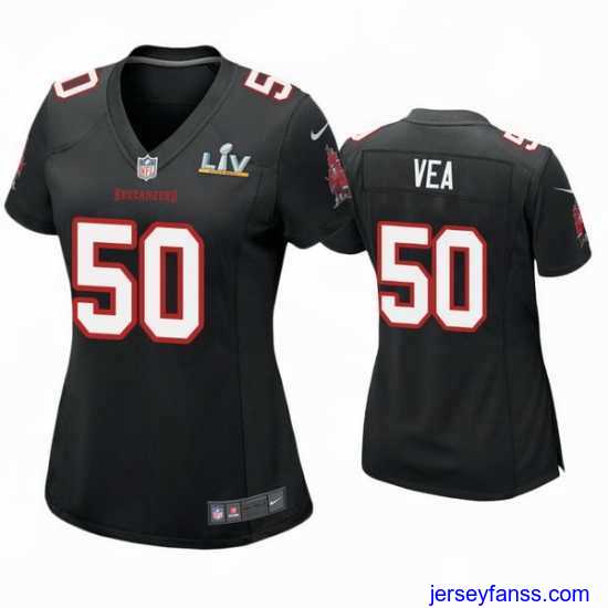 Amazing Vita Vea Buccaneers Black Super Bowl Lv Game Fashion Jersey