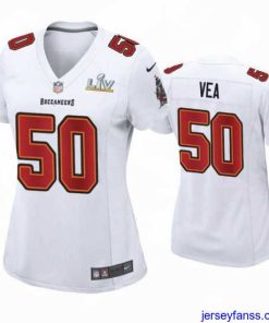 Outstanding Vita Vea Buccaneers White Super Bowl Lv Game Fashion Jersey