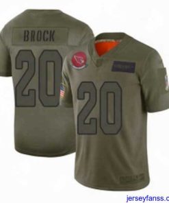 Outstanding Womens Arizona Cardinals 20 Tramaine Brock Limited Camo 2019 Salute to Service Football Jersey
