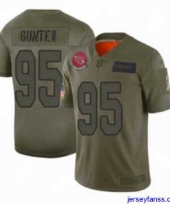 Fantastic Womens Arizona Cardinals 95 Rodney Gunter Limited Camo 2019 Salute to Service Football Jersey