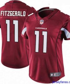 Gorgeous Womens Nike Arizona Cardinals 11 Larry Fitzgerald Elite Red Team Color NFL Jersey