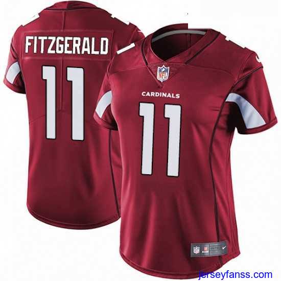 Gorgeous Womens Nike Arizona Cardinals 11 Larry Fitzgerald Elite Red Team Color NFL Jersey