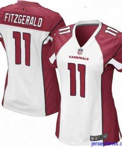 Impressive Womens Nike Arizona Cardinals 11 Larry Fitzgerald Game White NFL Jersey