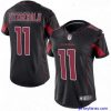 Exclusive Womens Nike Arizona Cardinals 11 Larry Fitzgerald Limited Black Rush Vapor Untouchable NFL Jersey