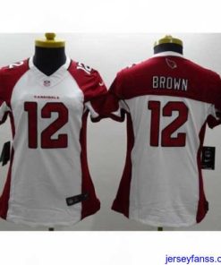 Fantastic Women?￠a??a?￠s Nike Arizona Cardinals #12 John Brown White Stitched NFL Limited Jersey