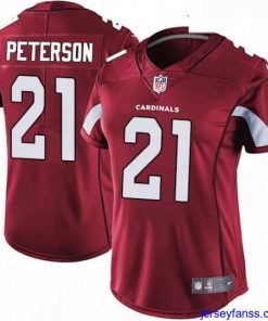 Exclusive Womens Nike Arizona Cardinals 21 Patrick Peterson Elite Red Team Color NFL Jersey