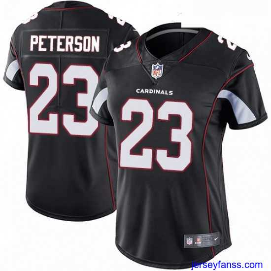 Outstanding Womens Nike Arizona Cardinals 23 Adrian Peterson Black Alternate Vapor Untouchable Elite Player NFL Jersey