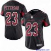 Gorgeous Womens Nike Arizona Cardinals 23 Adrian Peterson Limited Black Rush Vapor Untouchable NFL Jersey