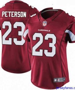 Amazing Womens Nike Arizona Cardinals 23 Adrian Peterson Red Team Color Vapor Untouchable Elite Player NFL Jersey