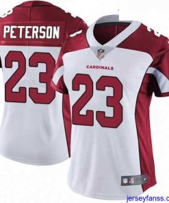Stylish Womens Nike Arizona Cardinals 23 Adrian Peterson White Vapor Untouchable Limited Player NFL Jersey