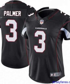 Amazing Womens Nike Arizona Cardinals 3 Carson Palmer Elite Black Alternate NFL Jersey