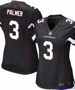 Fantastic Womens Nike Arizona Cardinals 3 Carson Palmer Game Black Alternate NFL Jersey