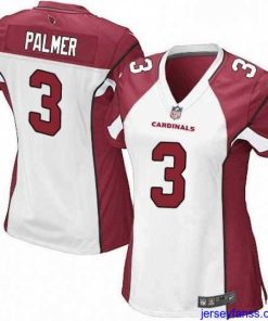 Gorgeous Womens Nike Arizona Cardinals 3 Carson Palmer Game White NFL Jersey
