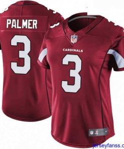 Fantastic Womens Nike Arizona Cardinals 3 Carson Palmer Red Team Color Vapor Untouchable Limited Player NFL Jersey