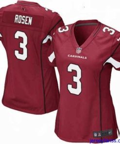 Impressive Womens Nike Arizona Cardinals 3 Josh Rosen Game Red Team Color NFL Jersey