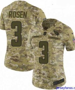 Impressive Womens Nike Arizona Cardinals 3 Josh Rosen Limited Camo 2018 Salute to Service NFL Jersey