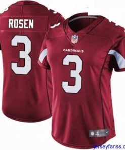 Stylish Womens Nike Arizona Cardinals 3 Josh Rosen Red Team Color Vapor Untouchable Limited Player NFL Jersey