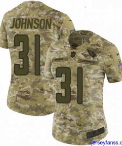 Stylish Womens Nike Arizona Cardinals 31 David Johnson Limited Camo 2018 Salute to Service NFL Jersey