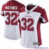 Impressive Womens Nike Arizona Cardinals 32 Tyrann Mathieu White Vapor Untouchable Limited Player NFL Jersey