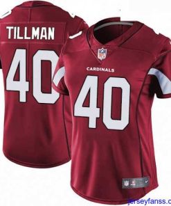 Amazing Womens Nike Arizona Cardinals 40 Pat Tillman Red Team Color Vapor Untouchable Limited Player NFL Jersey