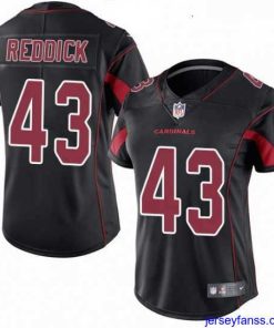 Amazing Womens Nike Arizona Cardinals 43 Haason Reddick Limited Black Rush Vapor Untouchable NFL Jersey