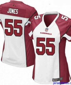 Stylish Womens Nike Arizona Cardinals 55 Chandler Jones Game White NFL Jersey