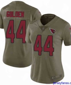 Impressive Womens Nike Cardinals #44 Markus Golden Olive  Stitched NFL Limited 2017 Salute to Service Jersey