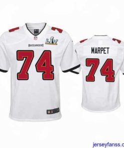 Exclusive Ali Marpet Buccaneers White Super Bowl Lv Game Jersey