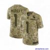 Impressive Arizona Cardinals #1 Kyler Murray Limited Camo 2018 Salute to Service NFL Jersey