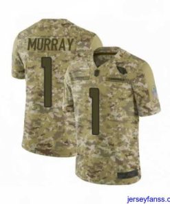 Impressive Arizona Cardinals #1 Kyler Murray Limited Camo 2018 Salute to Service NFL Jersey
