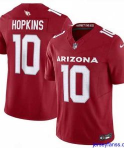 Gorgeous Arizona Cardinals 10 DeAndre Hopkins Red Vapor Untouchable F.U.S.E  Limited Stitched Football Jersey