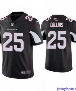 Amazing Arizona Cardinals 25 Zaven Collins Black Vapor Untouchable Limited Stitched NFL Jersey