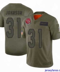 Impressive Arizona Cardinals 31 David Johnson Limited Camo 2019 Salute to Service Football Jersey
