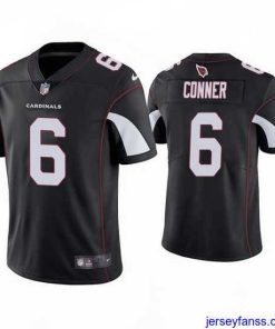 Fantastic Arizona Cardinals 6 James Conner Black Vapor Untouchable Limited Stitched NFL Jersey