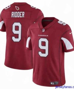 Impressive Arizona Cardinals 9 Desmond Ridder Red Vapor Untouchable Limited Stitched Football Jersey