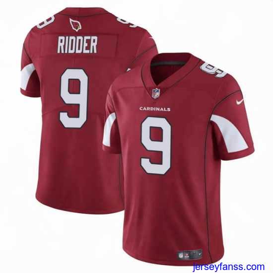 Impressive Arizona Cardinals 9 Desmond Ridder Red Vapor Untouchable Limited Stitched Football Jersey