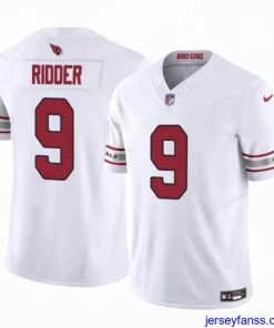 Premium Arizona Cardinals 9 Desmond Ridder White 2024 F.U.S.E Vapor Untouchable Limited Stitched Football Jersey
