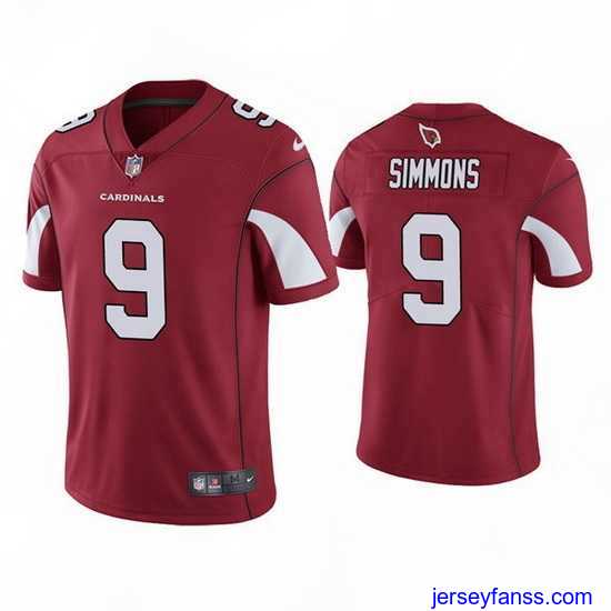 Premium Arizona Cardinals 9 Isaiah Simmons Red Vapor Untouchable Limited Stitched Jersey