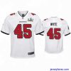 Outstanding Devin White Buccaneers White Super Bowl Lv Game Jersey