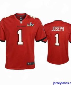 Impressive Greg Joseph Buccaneers Red Super Bowl Lv Game Jersey