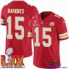 Premium Kansas City Chiefs Patrick Mahomes #15 Red 2024 2025 Super Bowl LIX F.U.S.E Stitched Jersey