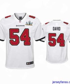 Stylish Lavonte David Buccaneers White Super Bowl Lv Game Jersey