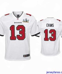 Outstanding Mike Evans Buccaneers White Super Bowl Lv Game Jersey
