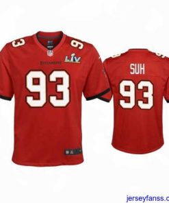 Outstanding Ndamukong Suh Buccaneers Red Super Bowl Lv Game Jersey