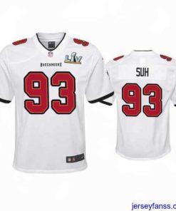 Fantastic Ndamukong Suh Buccaneers White Super Bowl Lv Game Jersey